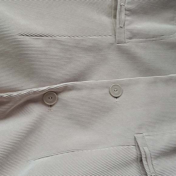 Bonmarche blazer Corduroy cream/tan double button fully lined w/ pockets 12 - Picture 4 of 7